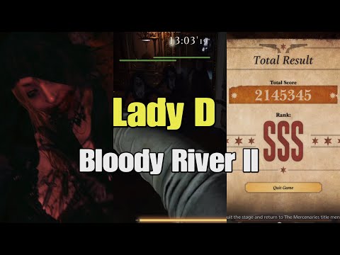 Resident Evil Village DLC Lady Dimitrescu Bloody River II SSS Rank Mercenaries Additional Orders