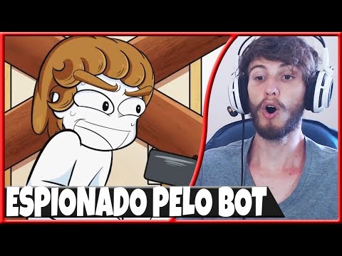 REACT FUI ESPIONADO PELO COMPUTADOR!!! | Drawn Mask