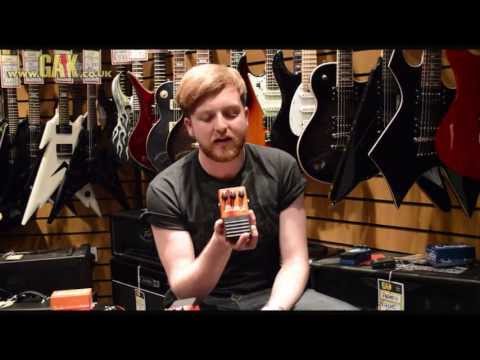 Fender - Competition Series Distortion & Drive Pedals Demo at GAK