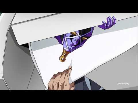 Jojo Bizarre Adventure Josuke vs Enigma Dub