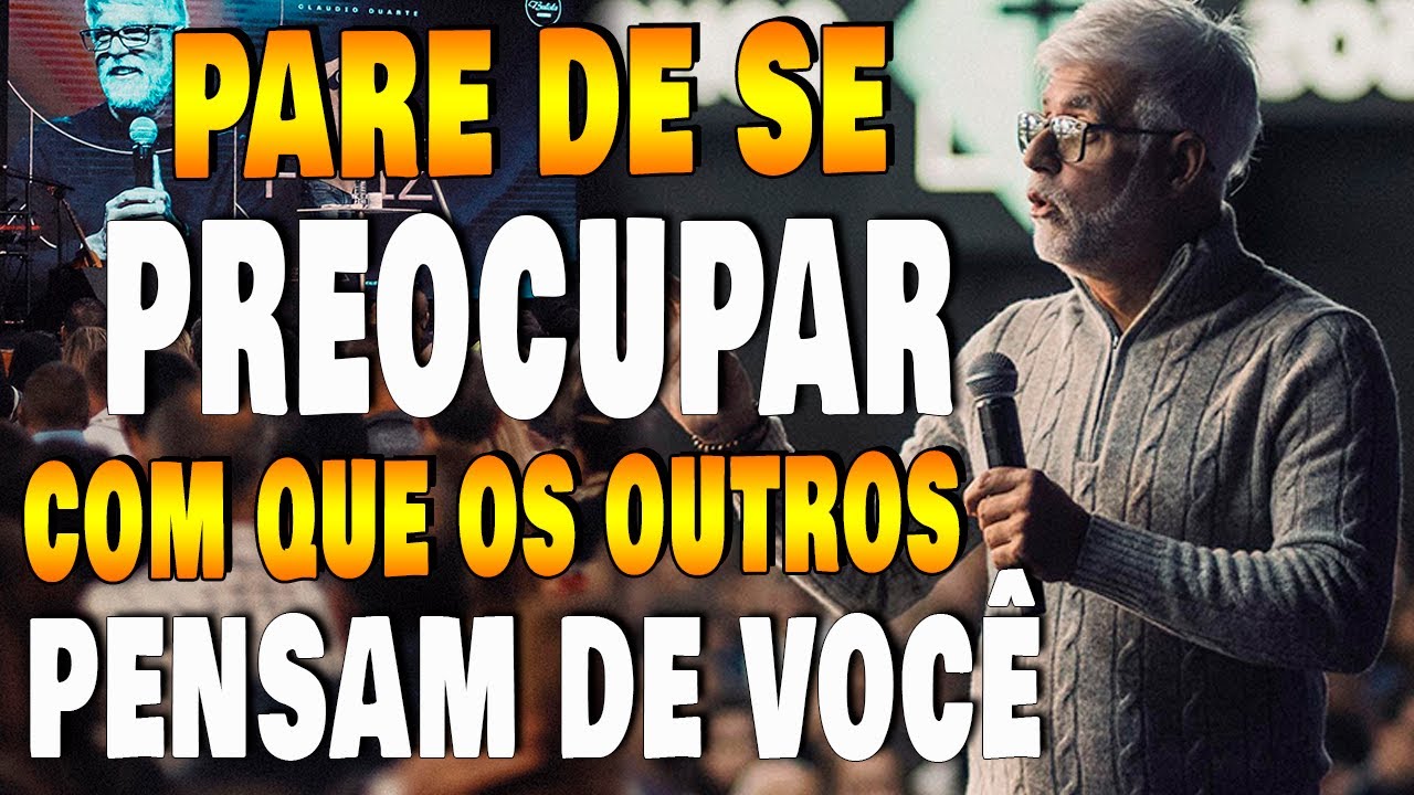 Pr Claudio Duarte: VALORIZE-SE PORQUE NINGUÉM FARA ISSO POR VOCÊ!!
