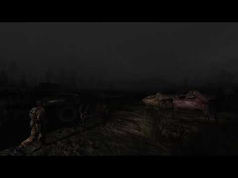 S.T.A.L.K.E.R. Anomaly 1.5.1 Atmosphere - Guards of Truck Cemetery