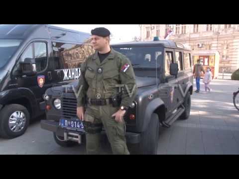 Žandarmerija u centru Mitrovice