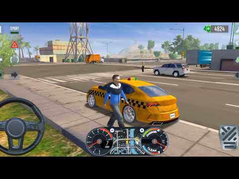 Taxi Sim 2023 🚖E30 OLD CAR CRAZY UBER DRIVING - Car Games 3D Android iOS Gameplay