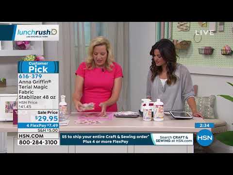 Anna Griffin Terial Magic Fabric Stabilizer 48 oz.