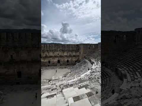 Antikes Meisterwerk! Das Theater von Aspendos bei Antalya 🔥#geschichte #podcast #turkey