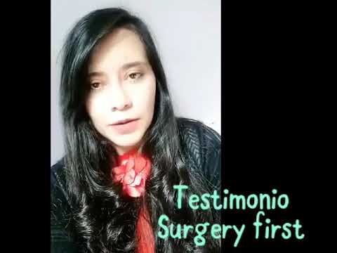 Testimonio surgery first Dra Figueredo R