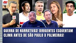"ISSO É RIDÍCULO, POR%@! SÃO PAULO e PALMEIRAS estão..." CLIMA QUENTE E BASTIDORES FERVENDO!
