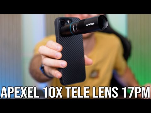 Apexel 10x Tele-Macro Lens iPhone 17 Pro