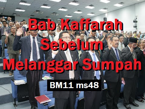 2010/05/24 Ustaz Shamsuri 612 - Bab Kaffarah Sebelum Melanggar Sumpah - BM11 ms48
