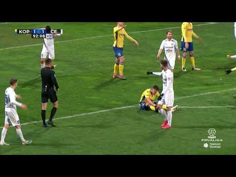 27.krog: Koper - Celje 1:1 ; Prva liga Telekom Slovenije 2020/2021