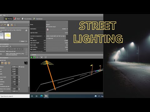 Street lighting design