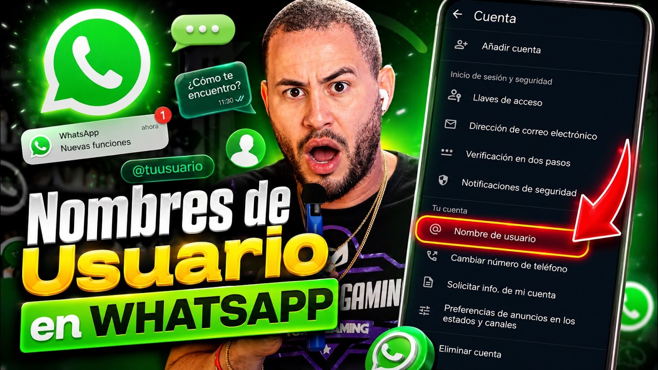 Urgente! LLEGAN LOS USERNAME A WhatsApp (Reserva EL tuyo Ahora)