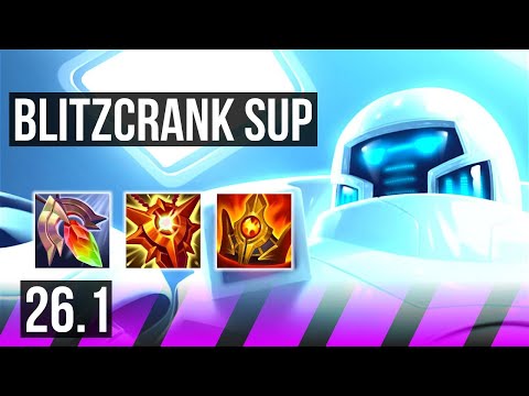 BLITZCRANK & Caitlyn vs PANTHEON & Kai'Sa (SUP) | KR Master | 26.1