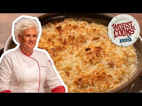 How to Make Mac & Cheese with Anne Burrell | Worst Cooks in America | Food Network