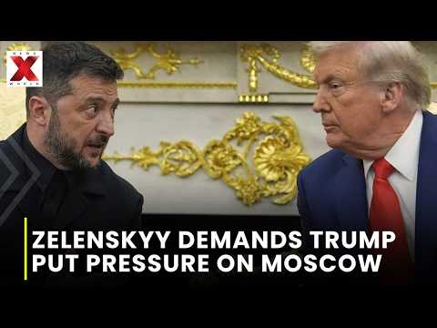 Zelenskyy Urges Trump To Pressure Moscow Over Truce ...