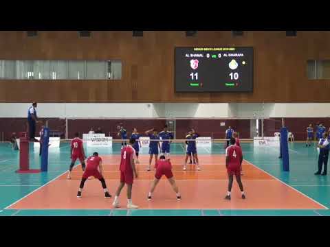 Volleyball League of Qatar Al Shamal 3x0 Al Gharafa