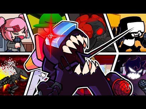 Defeat But Every turn a different character sings 🎤 (FNF Defeat But everyone sings it)