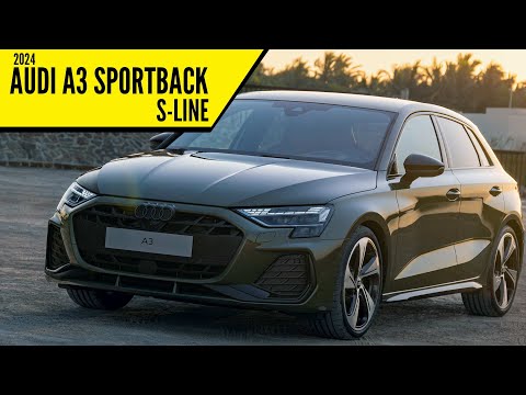2024 Audi A3 Sportback S-Line - Exterior, Interior & Drive | AUTOBICS