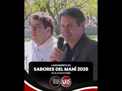 GENERAL CABRERA: LANZAMIENTO DE 12º SABORES DEL MANÍ 2026.