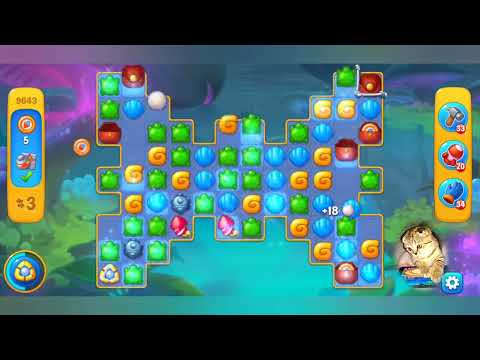 Fishdom 2022, no Boosters,  9643  level  -  прохождение без бустеров,  9643  уровень.