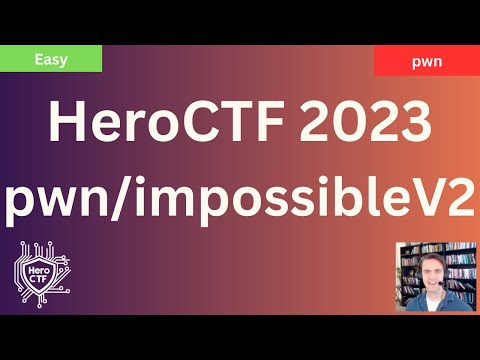 pwn/impossible_v2 HeroCTF 2023 - printf GOT overwrite