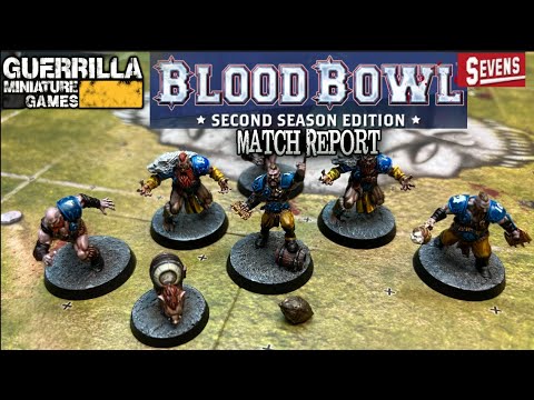 BLOOD BOWL: Sevens Match Report - Amazons vs. Norse