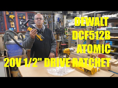 DeWalt DCF512B 20V Atomic 1/2" Drive Ratchet