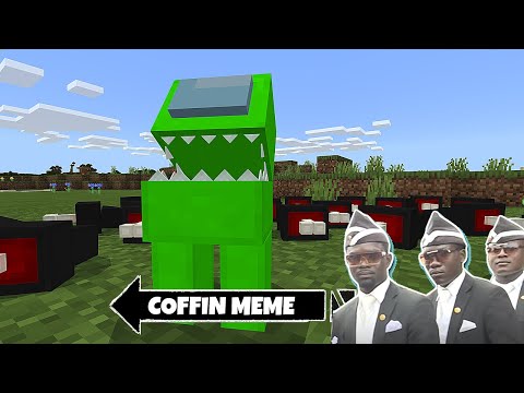 [Part 9!] Coffin Meme Cursed "Among Us" Mode! - Minecraft Pugball