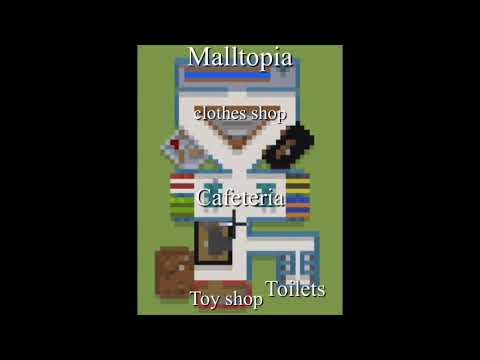 Malltopia- Among Us map concept in minecraft