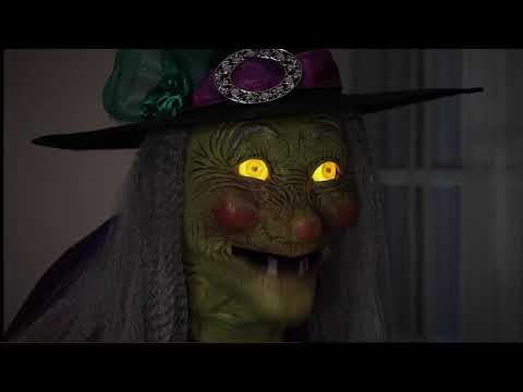 Animated Cauldron Witches