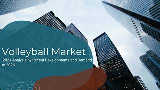 Volleyball Market | Industry Data Analytics | IDA Market Research Repo