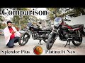 Hero Splendor Plus New Vs Bajaj Platina 110 Fi New Launch Bike Detailed Comparison Which Is Best