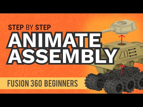 How to use the Fusion 360 Animation Workspace - Learn Autodesk Fusion 360 in 30 Days: Day #30