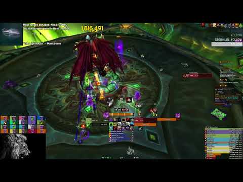0.1% progress wipe - Mythic Kil'jaeden (4.3 mill HP)