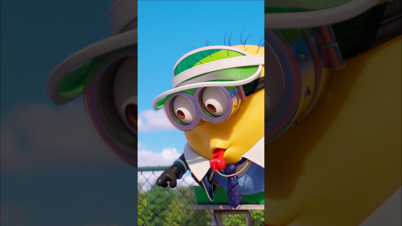 The Minions step into the umpire's chair in this new clip from #DespicableMe4 🎾 In cinemas now.