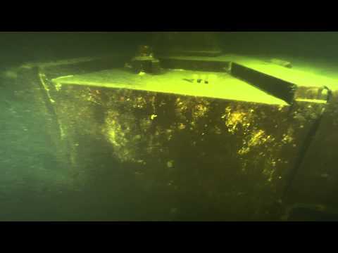 HMS Hasslö Första dyket