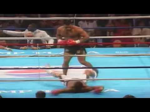 Mike Tyson Vs Michael Spinks,  Brutal First Round KO,  Undisputed Heavyweight Title Bout