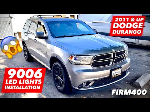 2011 - 2020 DODGE DURANGO LED LIGHTS HEADLIGHTS INSTALLATION