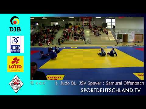 Judo 1.Bundesliga 2022: JSV Speyer : Samurai Offenbach