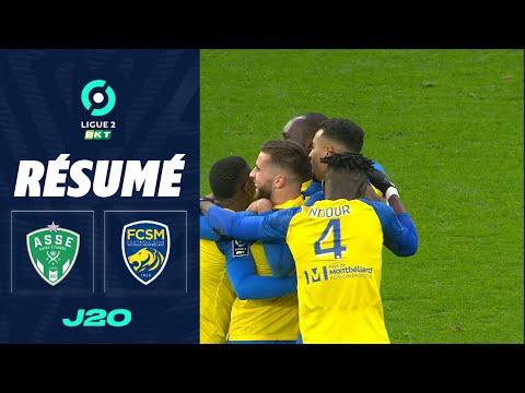 AS SAINT-ÉTIENNE - FC SOCHAUX-MONTBÉLIARD (2 - 3) - Résumé - (ASSE - FCSM) / 2022-2023