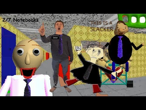 Baldis New Job!  - Baldi's Basics V1.3.2 decompiled Mod