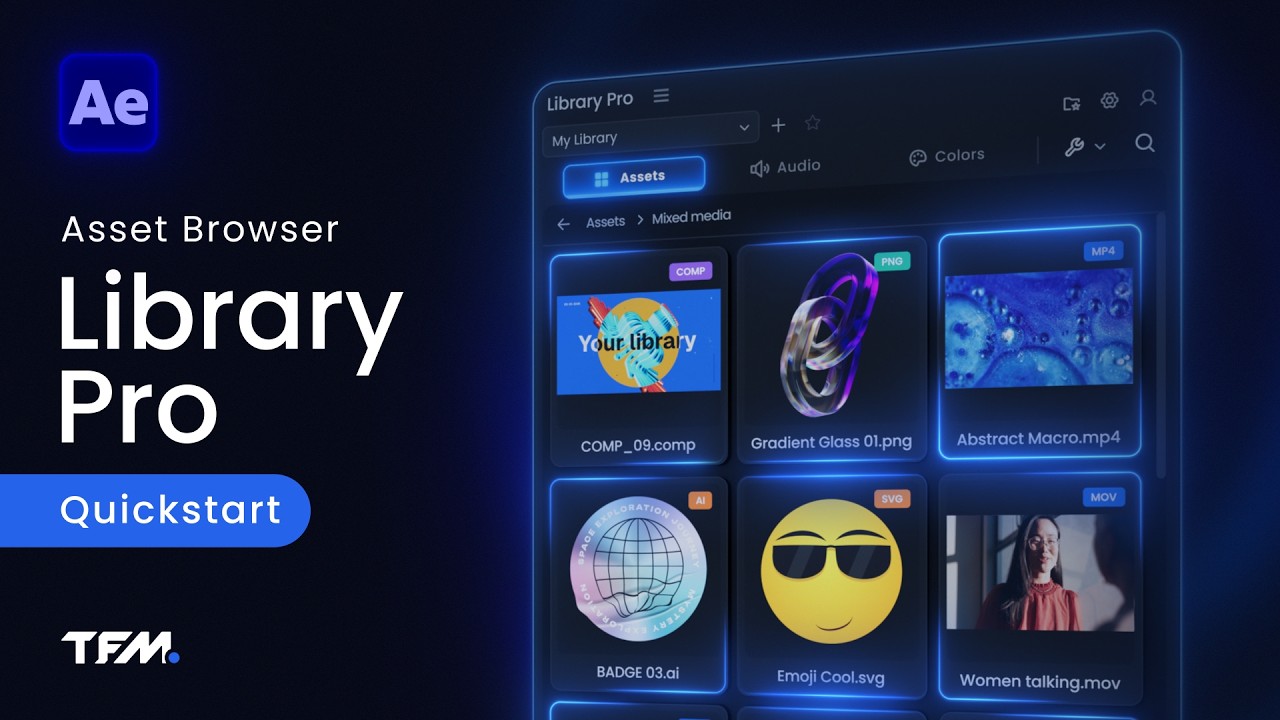 The Library Pro getting started walkthrough on YouTube