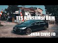 HONDA CIVIC FD Test Konsumsi BBM Metode Full To Full