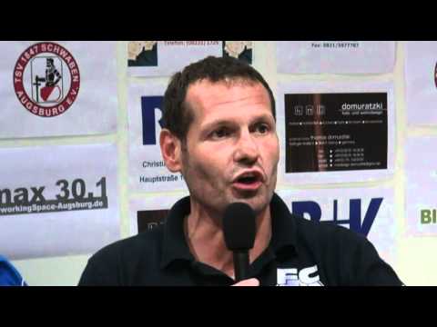 Pressekonferenz TSV Schwaben Augsburg vs. FC Königsbrunn