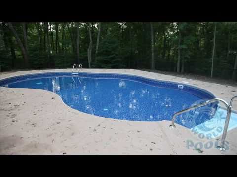 Seasonal World customer self-cleaning pool testimonial