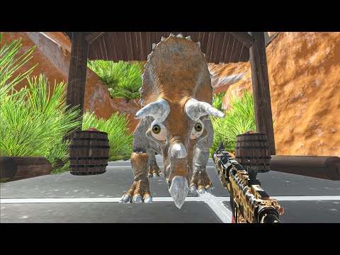 FPS EXPLOSIVE DEATH CLIMB WITH GRENADE LAUNCHER-Animal Revolt Battle Simulator