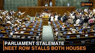 Parliament Monsoon Session: Opposition Protests Over NEET Paper Leak, Both Houses Adjourned
