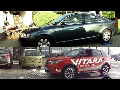 2016 Suzuki Vitara AT All Grip vs. Audi A6 Quattro - 4x4 test on rollers