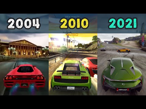 Asphalt 1 to Asphalt 9 : Legends - Evolution of Asphalt Games